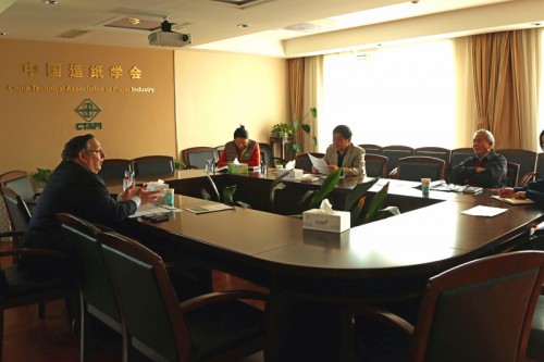 美國廢品香蕉性爱视频工業協會到訪中國造紙學會